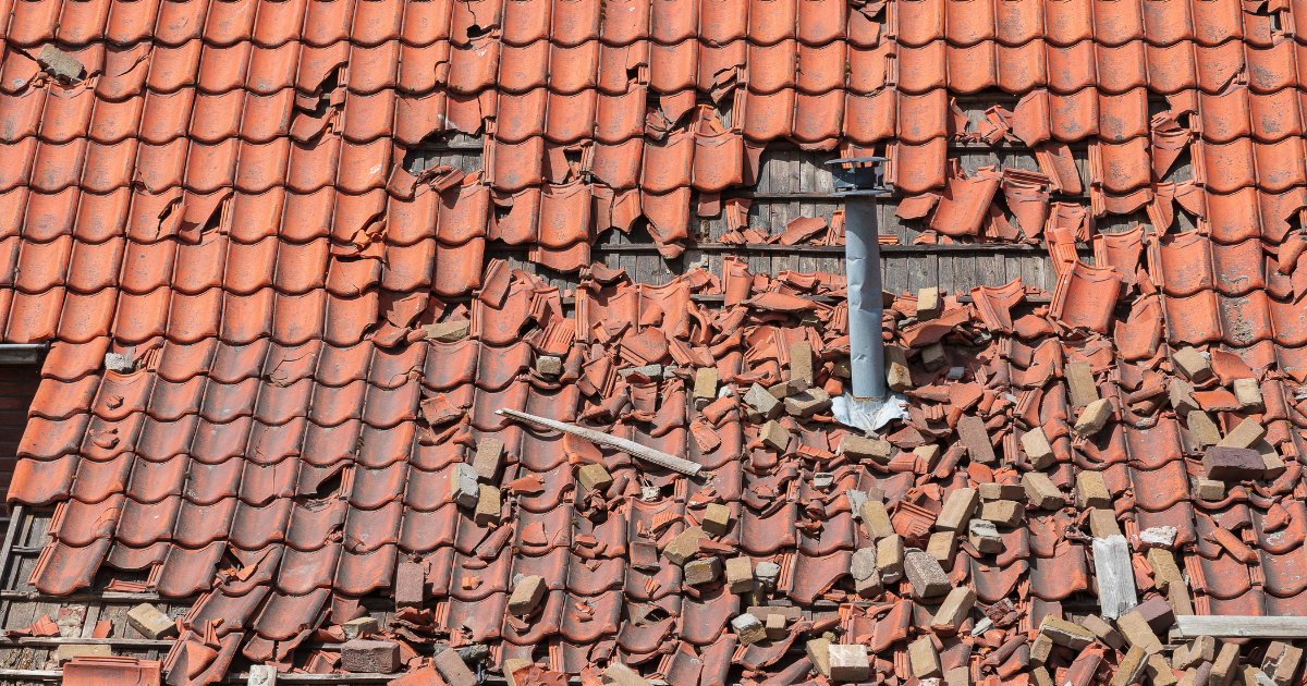 Learn what to do if you have missing or broken roof tiles